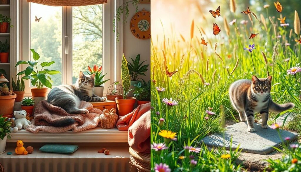 Are Indoor Cats Happier Than Outdoor Cats? The Great Debate