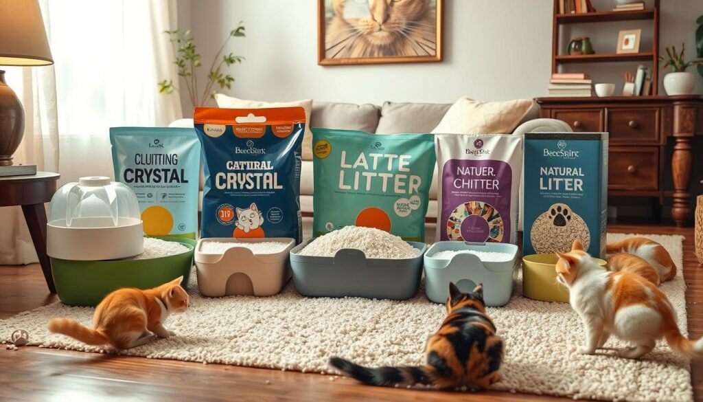 cat litter preferences